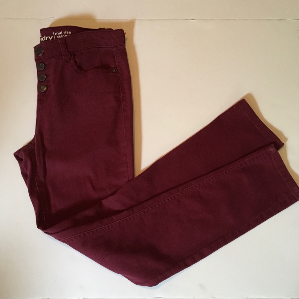 COPY - Maroon jeans